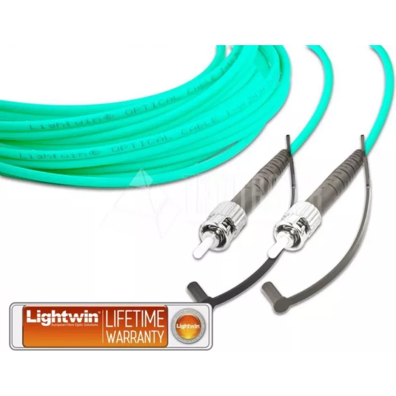 Lightwin High Quality Simplex LWL komutacinis kabelis, MM OM3, ST - ST LWL komutacinis kabelis (LSP-50 ST-ST 2.0 OM3)