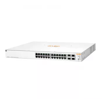 HPE Aruba Networking Instant On 1930 24G Class4 PoE 4SFP/SFP+ 370W valdomas L2+ Gigabit Ethernet (10/100/1000) maitinimas per Ethernet (PoE) 1U balta