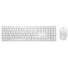 DELL Pro klaviatūra ir pelė - KM5221W - prancūziška (AZERTY) - balta