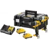 DeWALT DCK2110L2T-QW elektrinis suktuvas/smūginis suktuvas Juoda, Geltona