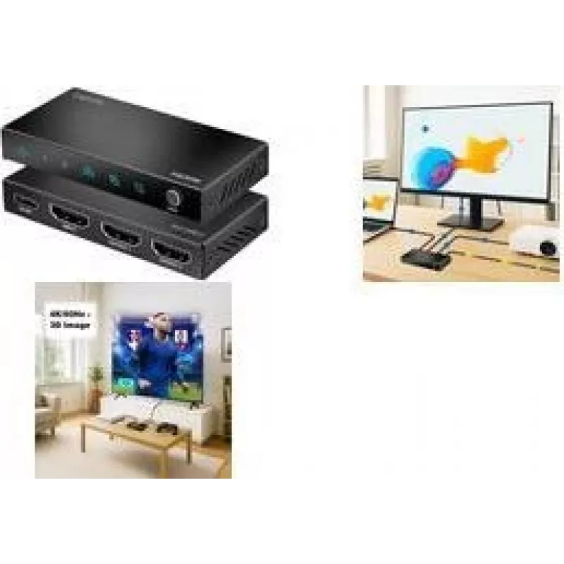 HDMI skirstytuvas, 1x2 prievadai, 4K/60 Hz, HDCP, EDID, HDR, CEC, mažintuvas (HD0066)