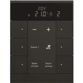Busch-Jaeger HVAC-Slave-Device 6-way, BE, Juoda, matte SBS/U6.0.11-885 (2CKA006330A0034)