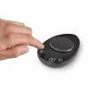 Virtuvinės svarstyklės Caso FinoCompact 03201 — 0,5 kg talpa, 1 g padala, LED ekranas, nerūdijantis plienas/juoda