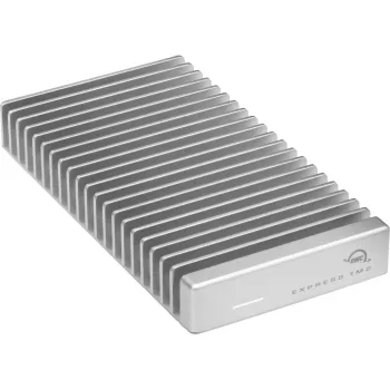 Other World Computing OWC Express 1M2 - SSD - 2 TB - išorinis (nešiojamas) - USB4 (USB-C jungtis) - sidabrinis (OWCUS4EXP1MT02)