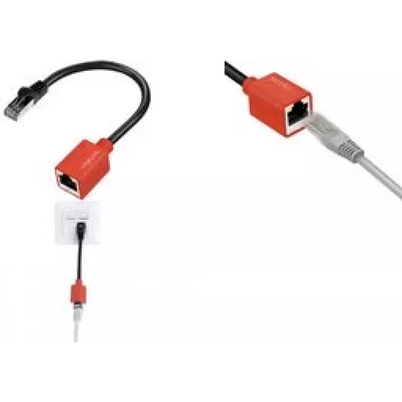 Logilink NP0079N Ethernet komutacinis kabelis Juoda