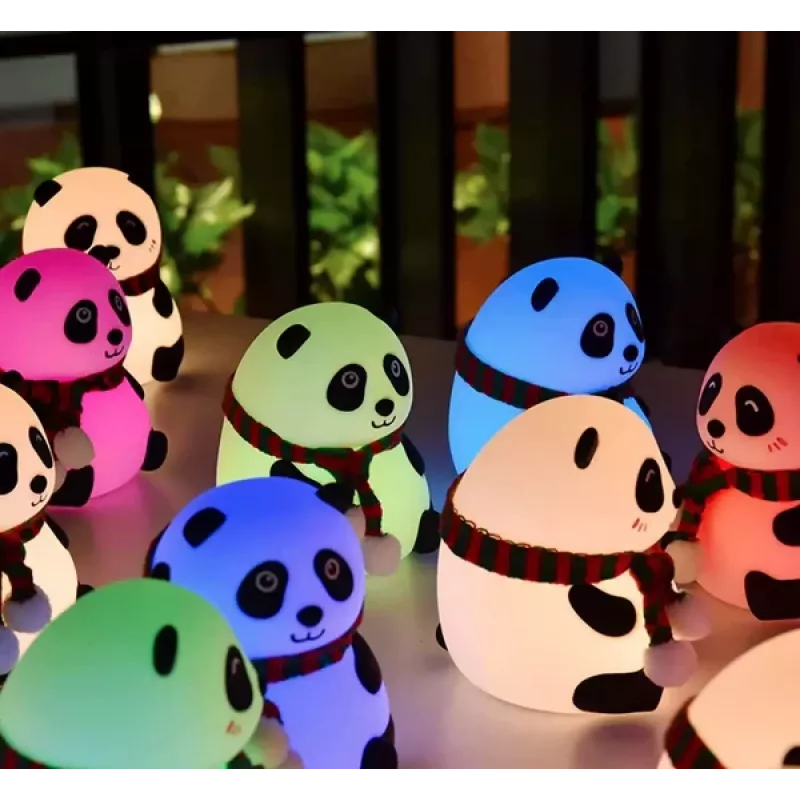 Stalinė lempa Tellur Panda TLL441181 LED nešiojama maitinama baterijomis naktinė šviesa