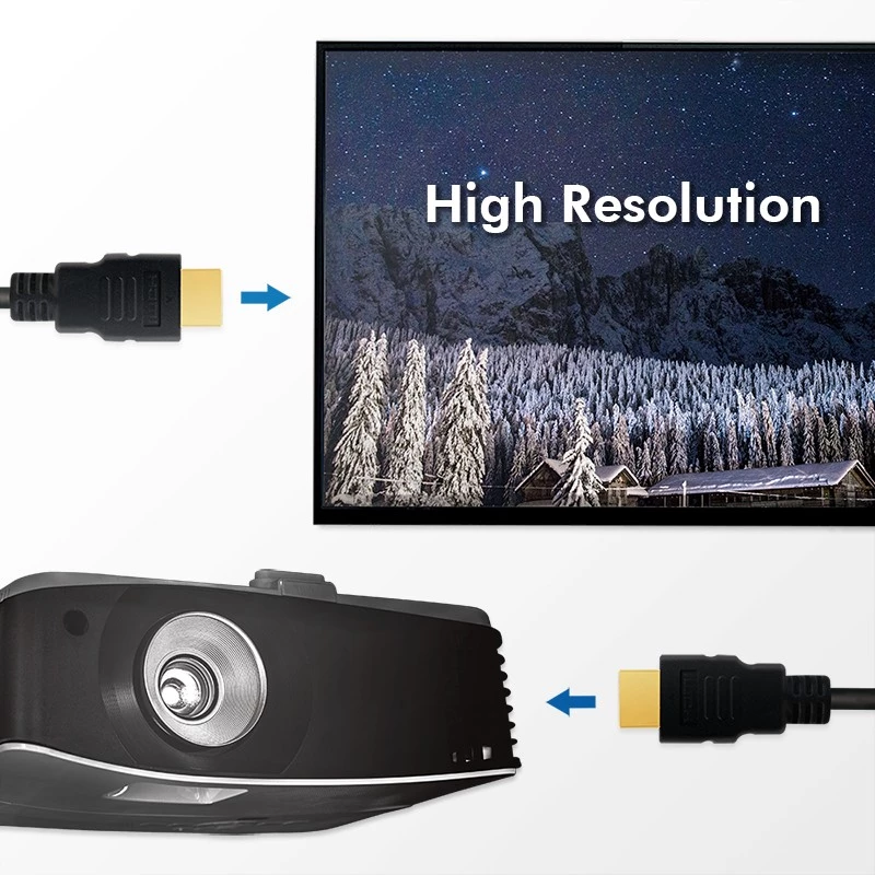 LogiLink CH0080 HDMI laidas 5 m HDMI Type A (Standard) juodas (CH0080)