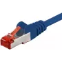 Wentronic Goobay CAT 6 komutacinis kabelis, S/FTP (PiMF), mėlynas, 15 m - LSZH be halogenų, varis (68273)