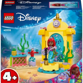 LEGO Disney Princess playset Ariel's Musical Stage 43235 — 60 detalių, 1 minifigūrėlė, amžius 4+, dydis 120×80×60 mm