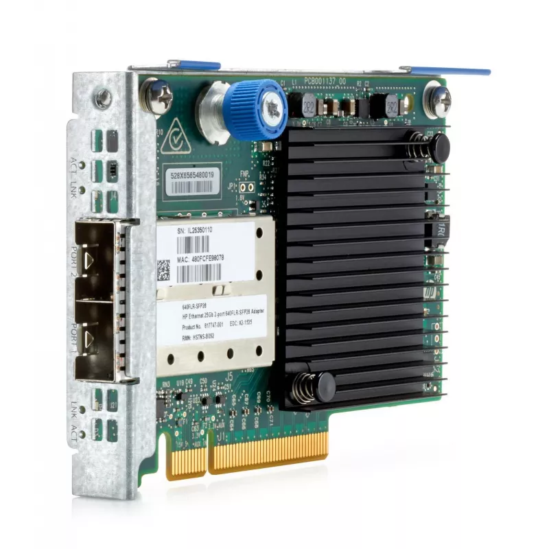 HPE Ethernet 10/25Gb 2-port 640FLR-SFP28 vidinis