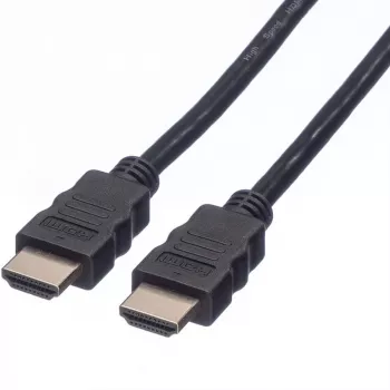 VALUE - HDMI mit Ethernetkabel - HDMI (M) bis HDMI (M) - 1 m - Doppelisolierung (11.99.5901)