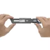 Utility Knife WEDO 79 810 Anthracite White