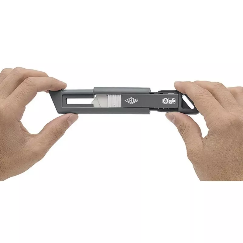 Utility Knife WEDO 79 810 Anthracite White