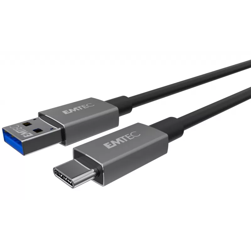 USB kabelis Emtec ECCHAT700TCU3 1,2 m USB 3.2 Gen 2 juodas