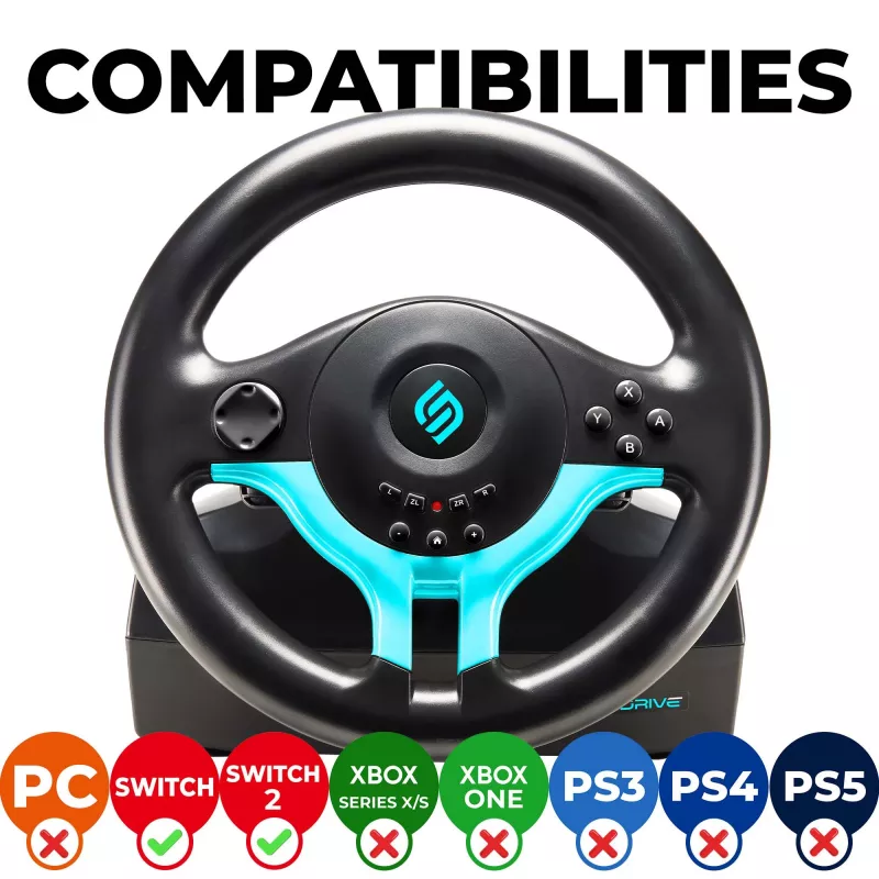 Subsonic Superdrive SV 250-S vairaratis mėlynos spalvos leidimas
