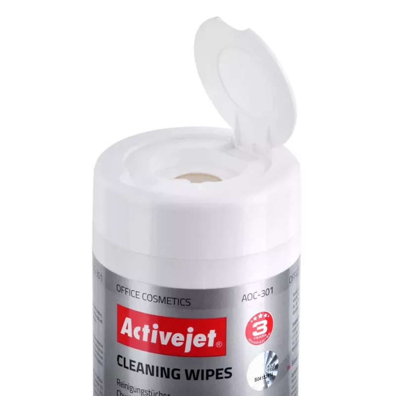Activejet AOC-301 universalios valymo servetėlės, 100 vnt