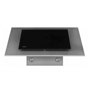 Virtuvinis gartraukis AKPO WK-4 Nero Eco 60, 600 mm, plienas ir grūdintas stiklas, 326 m³/h, aliumininis riebalų filtras, 55–61 dB