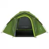 Coleman Dome Tent Darwin 4 Plus Juodaout — 4 asmenų tunelio palapinė su prieangiu, Tamsiai Žalia/Šviesiai Žalia