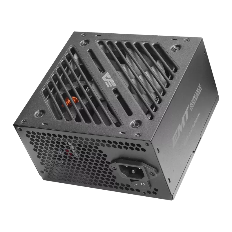 Maitinimo blokas DarkFlash EMT750 Juoda, 750W, ATX, modulinis laidų valdymas, 80 PLUS (modelis EMT750 Juoda)