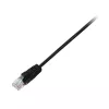 Ethernet laidas V7 CAT6 UTP 0,5 m juodas