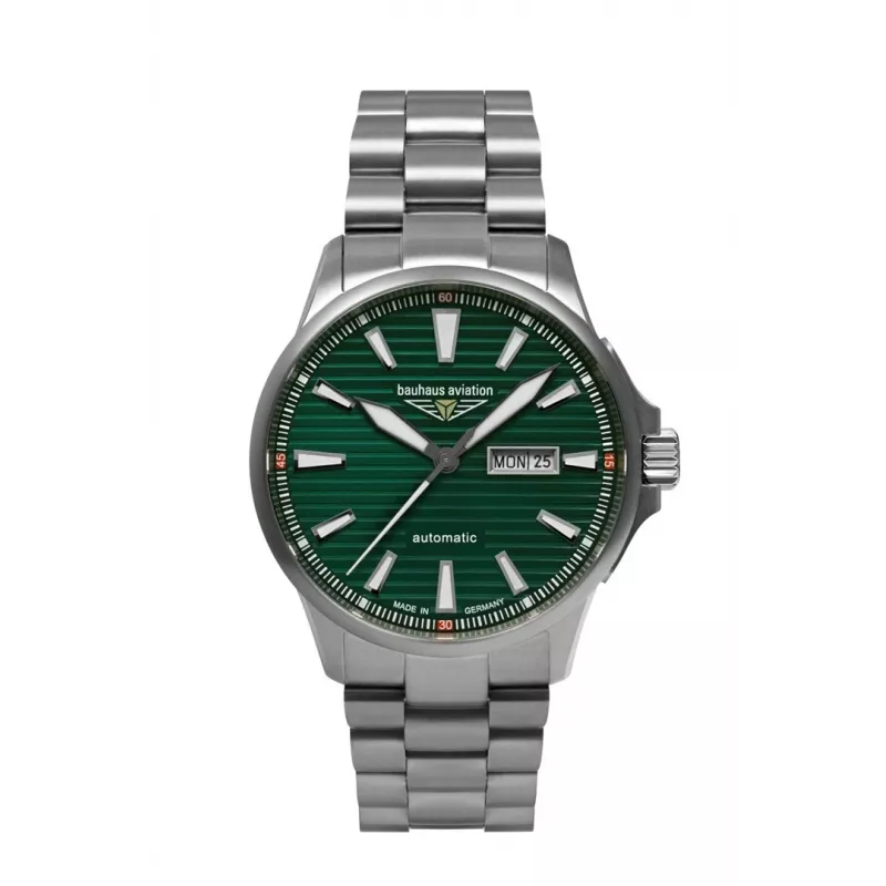 Rankinis laikrodis Bauhaus Aviation Titanium 2862M4, titano korpusas, 42 mm
