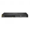 HPE Aruba Networking CX 6100 24G Class4 PoE 4SFP+ 370W valdomas L3 Gigabit Ethernet (10/100/1000) maitinimas per Ethernet (PoE) 1U juodas