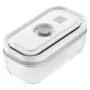 Maisto laikymo indas ZWILLING 36803-100-0 stačiakampis stiklinis 0,35 l, pilkas, sandarus, kraunamas vienas ant kito