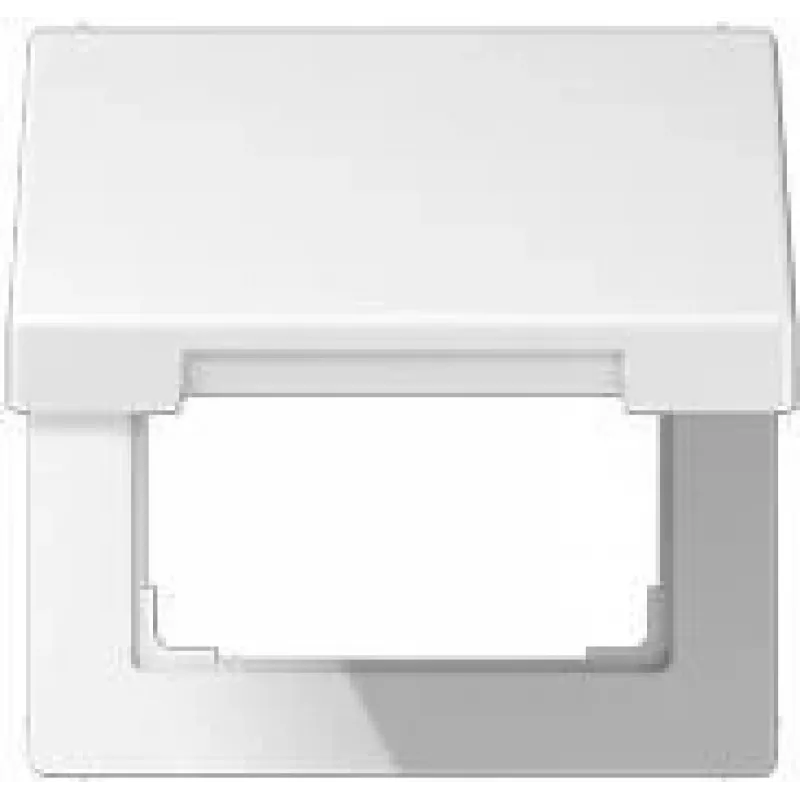 Jung Hinged Cover with cover plate 50x50mm LS 990 BFKL WW (LS990BFKLWW)
