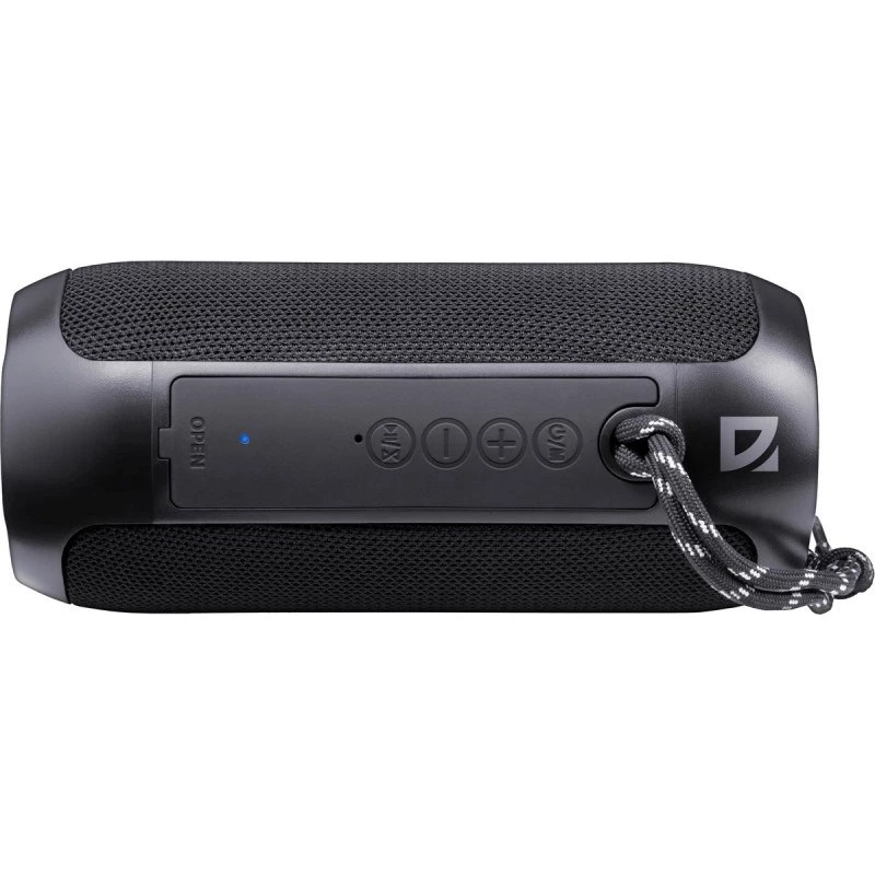 Nešiojamasis Bluetooth garsiakalbis DEFENDER ENJOY S100 — 10 W, Bluetooth 5.3, 5 val. baterija, LED apšvietimas, įmontuotas mikrofonas