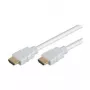 HDMI HI-SPEED kabelis WHITE