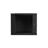 Sieninis stovas LANBERG 9U 19 colių WF01-6609-10B, 600×600×507 mm, 60 kg, IP20, juodos spalvos