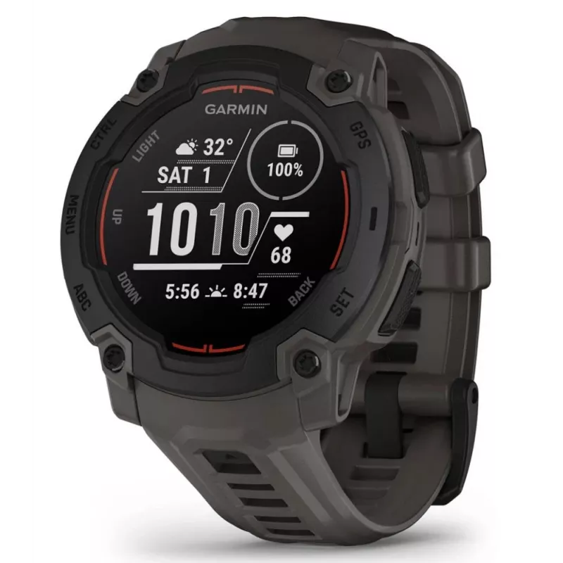Garmin Instinct E 2,29 cm (0,9 inch) MIP 45 mm Skaitmeninis 176 x 176 pikseliai Juodas GPS (palydovas)