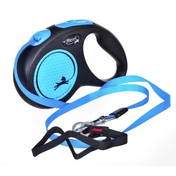 Flexi nauja Neon S 5 m šuns ištraukiamas pavadėlis