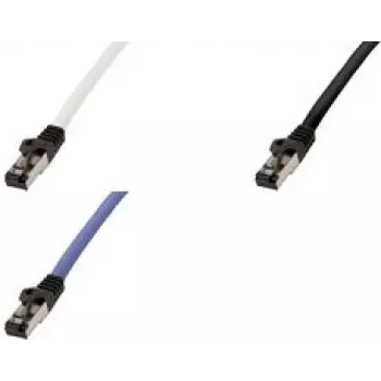 Logilink Professional PrimeLine - komutacinis kabelis - RJ-45 (M) į RJ-45 (M) - 20 m - 6,2 mm - S/FTP, PiMF - CAT 8.1 - 40 gigabitų Ethernet, be halogenų - juoda (CQ8113S)