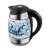 Esperanza EKK026 elektrinis virdulys 1,7 l 2200 W juodas, permatomas
