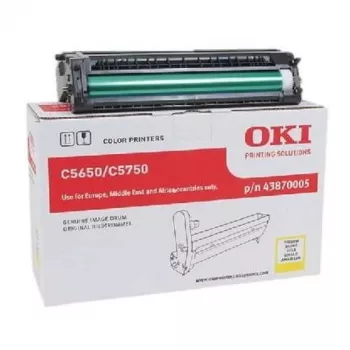 Originalius OKI C5650 C5750 geltonas vaizdo būgnas