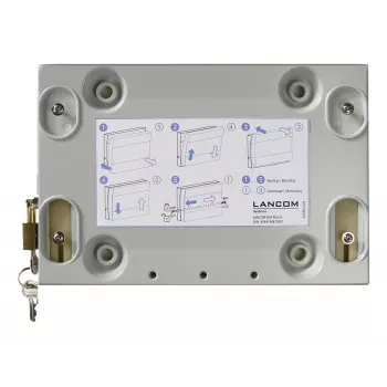 Sieninis tvirtinimo laikiklis LANCOM Systems įrenginiams, modelis 61349, pilkas