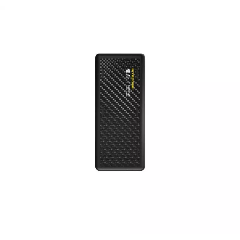 Nešiojama išorinė baterija Nitecore NB Air 5000 mAh, kompaktiška greito įkrovimo išorinė baterija