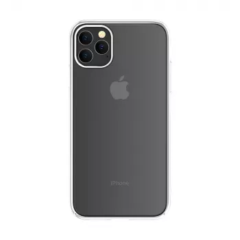 Apsauginis kietas dėklas Devia Glimmer serijos, skirtas iPhone 11 Pro, sidabrinis, polikarbonatas