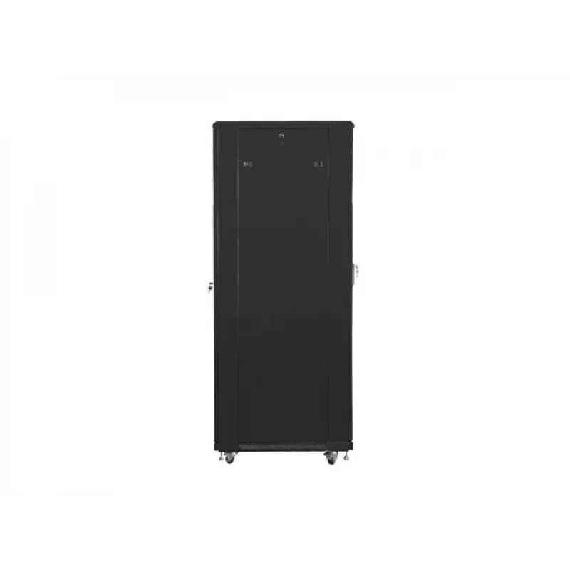 Stovimoji spinta 19 colių LANBERG FF01-8842-23B 42U su tinklinėmis priekinėmis durelėmis, juoda