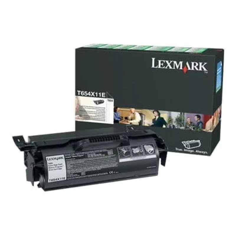 Toner Lexmark T654X11E 30000 puslapių Juoda