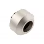 OPTIMUS kietvamzdžio jungtis, skirta 12 mm standiems vamzdžiams, satino nikelio apdaila