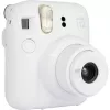Momentinė kamera Fujifilm Instax Mini 12 White — 86×54 mm atspaudai, 60 mm židinio nuotolis, AA baterija