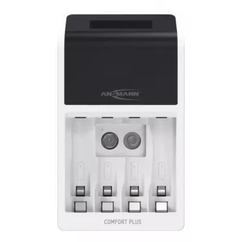 Ansmann Comfort Plus baterijų įkroviklis Universal AC