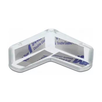 Kraštų apsauga lipni DeLOCK 40 x 40 x 13 mm permatoma