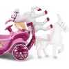 Huffy Electric Disney Princess karieta su arkliuku 6 V rožinė
