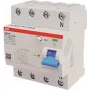 ABB Stotz S&J nuotėkio srovės grandinės pertraukiklis TypB 4P 40A,30mA,3kA,4TE F204B-40/0,03-4TE (2CSF204568R1400)