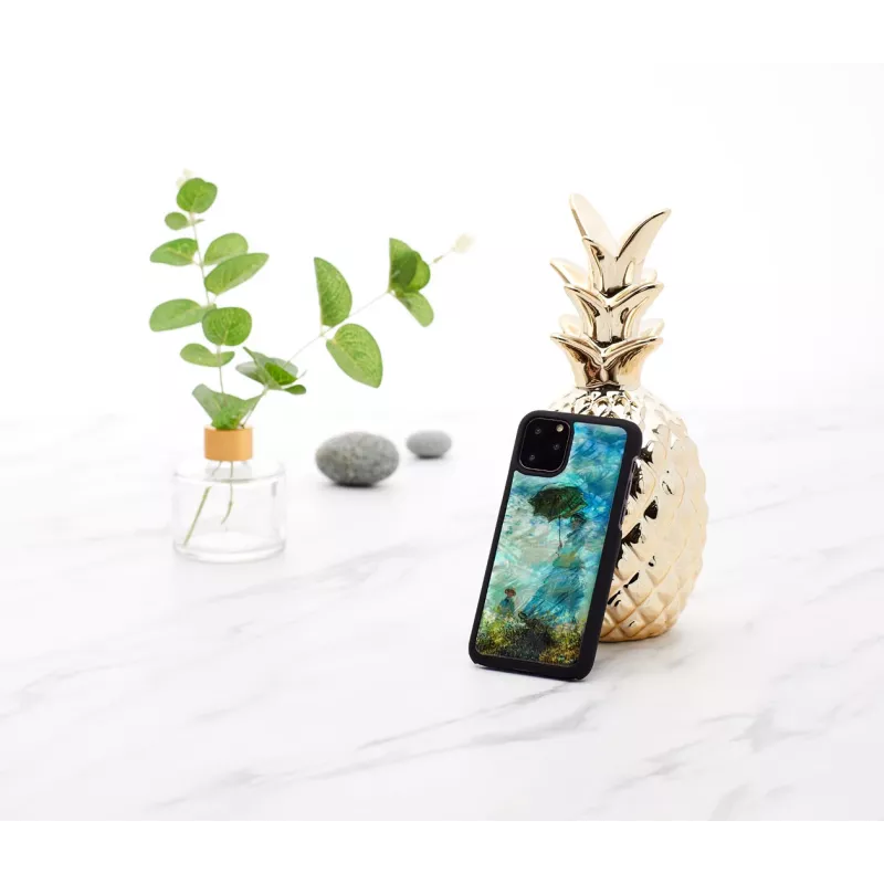 Apsauginis išmaniojo telefono dėklas iKins, skirtas iPhone 11 Pro, juodas, plonas