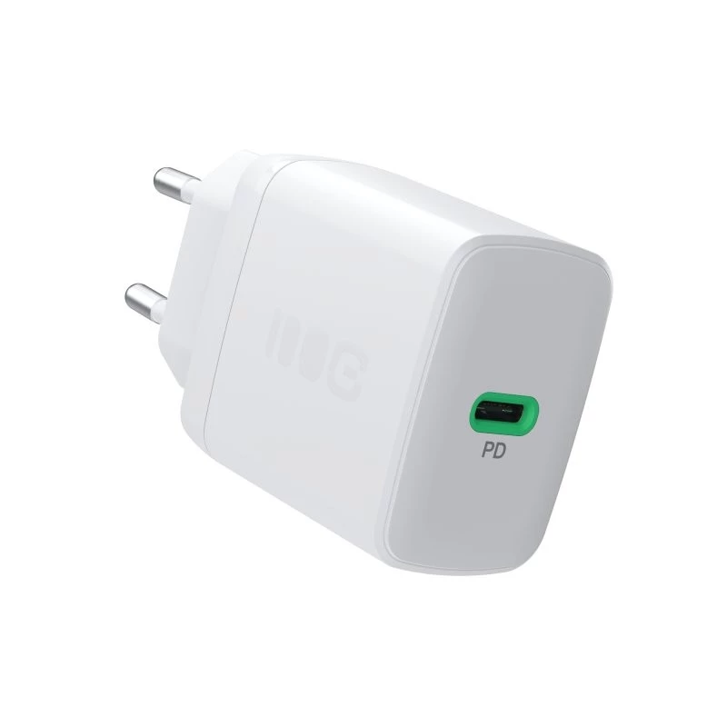 Maitinimo adapteris Green Cell PowerSource Solo30 30 W baltas — USB-C įkroviklis, 30 W išvestis