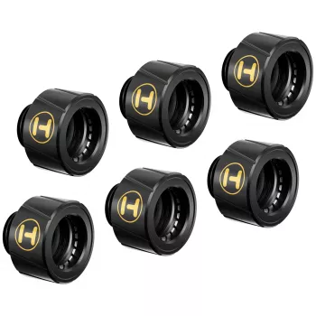 Jungtis HYTE FIT-001 kompiuterio aušinimo sistemai Žalvaris Silikonas Plienas Juoda